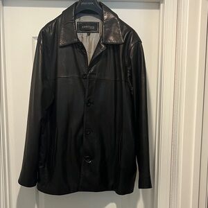 Ambition Men's Black Trench Coat